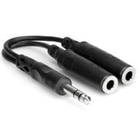 Main product image for Hosa YPP-118 1/4" TRS Male to Dual 1/4" TRS Femal 241-9036